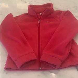 Columbia Girls Pink Fleece